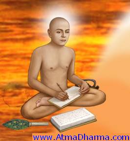 Study Guide. Acharya Kundkund writing Samaysar for us to study. Study Guide - How to study Jain literature, in what sequence and which books